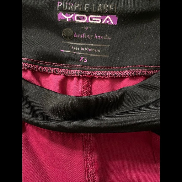 Healing Hands Purple Label Yoga XS Scrub Pants - Picture 3 of 4